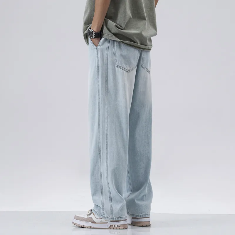 WOOD SOON Jeans Men's Light Blue-8