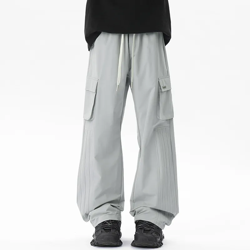 WOOD SOON Casual Pants Unisex-6