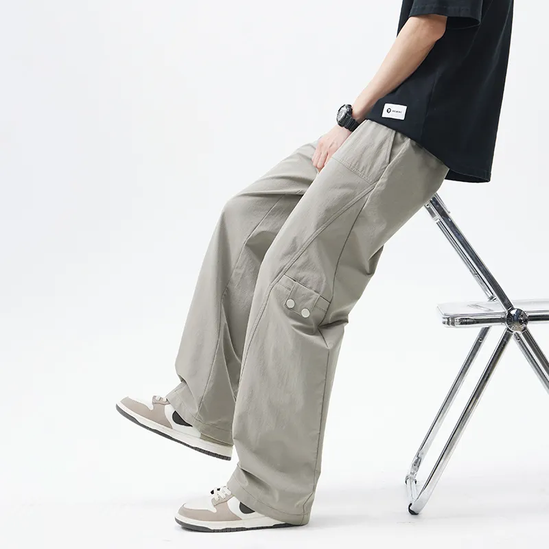 WOOD SOON Casual Pants Unisex-18