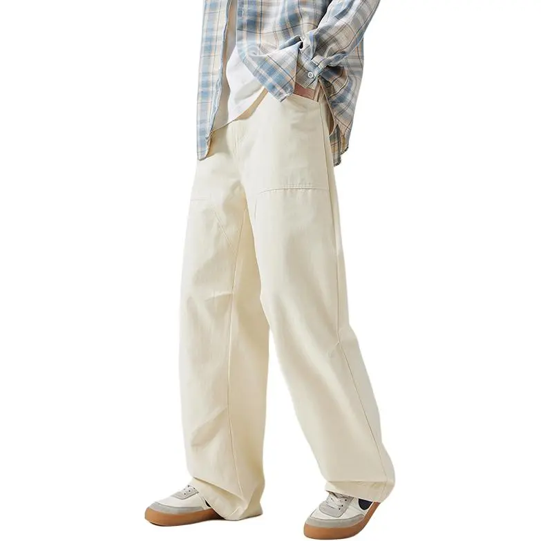 WOOD SOON Casual Pants Unisex-14