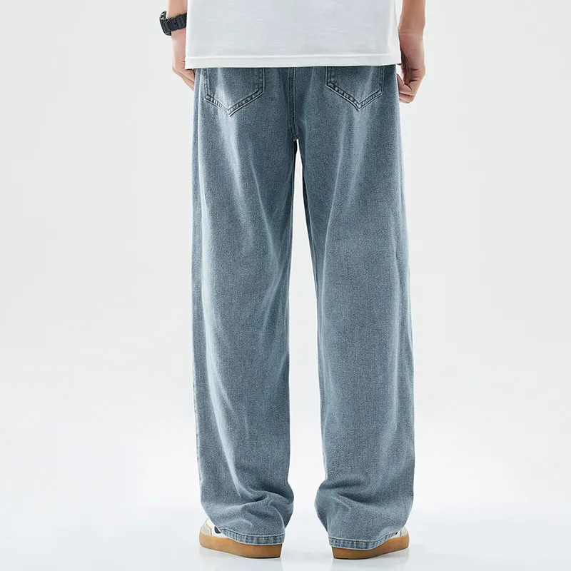 WOOD SOON Jeans Unisex Denim Blue-4