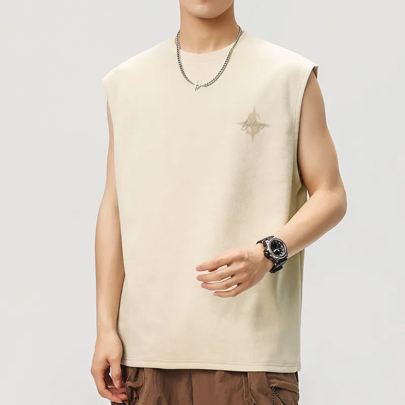 WOOD SOON Tank Tops Men-11