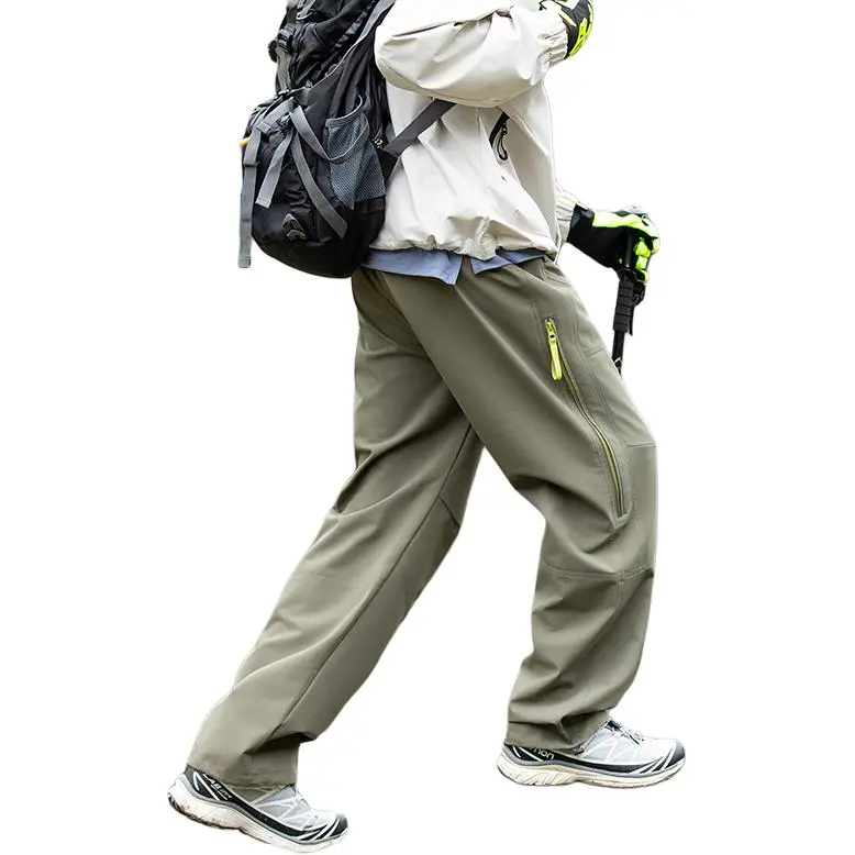 WOOD SOON Casual Pants Unisex-1
