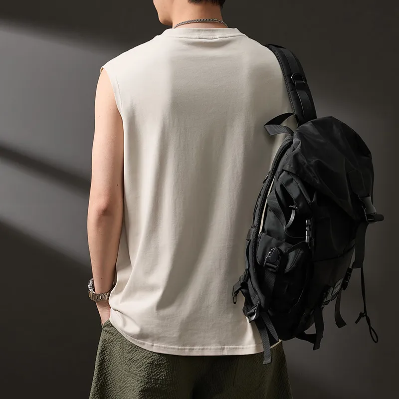 WOOD SOON Tank Tops Men-9