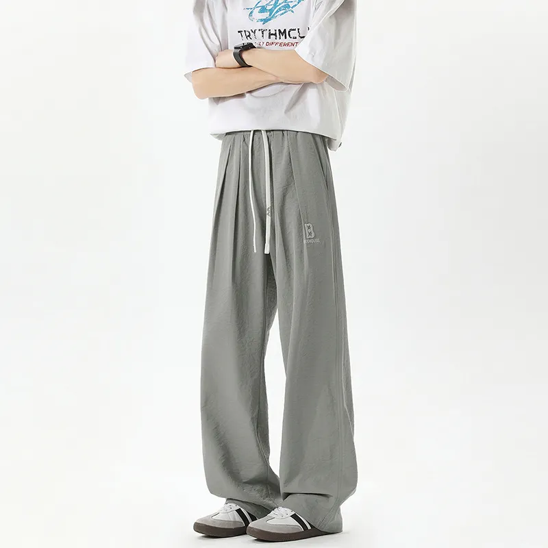 WOOD SOON Casual Pants Unisex-12