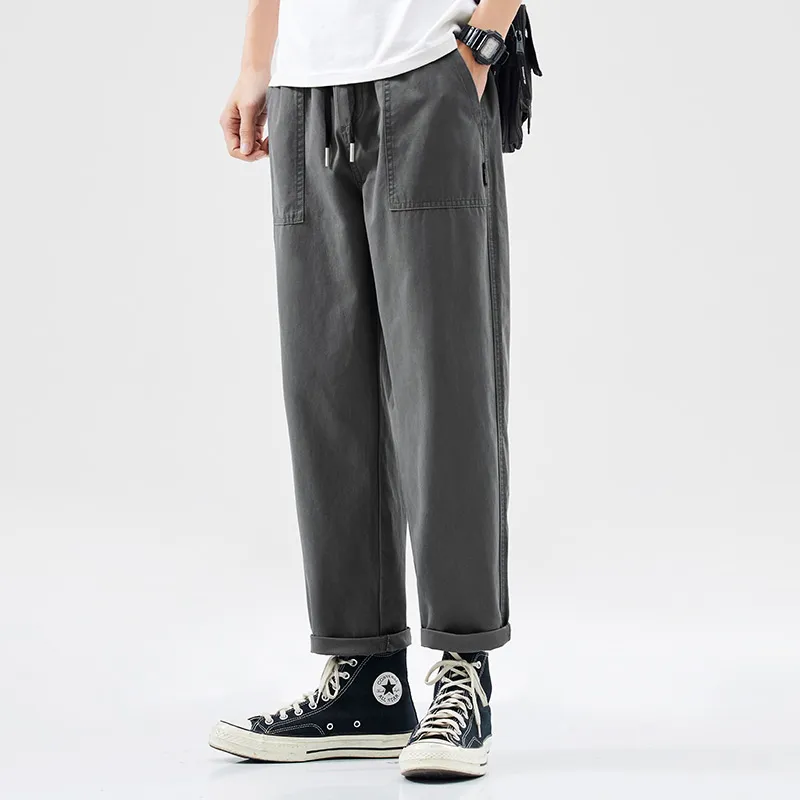 WOOD SOON Casual Pants Men-11