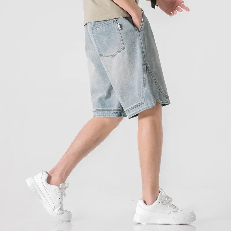 WOOD SOON Denim Shorts Men-4