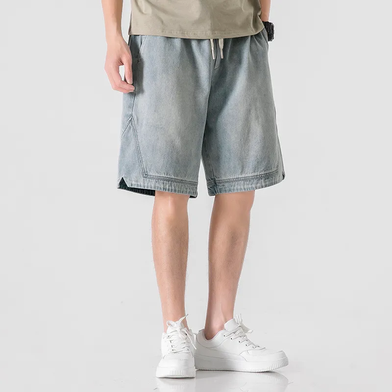 WOOD SOON Denim Shorts Men-2