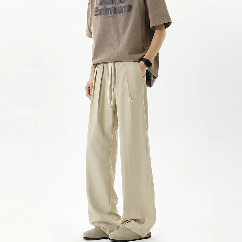 WOOD SOON Casual Pants Unisex-17