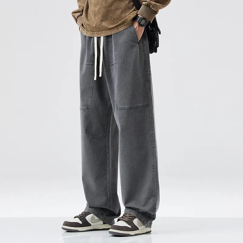 WOOD SOON Casual Pants Men-18