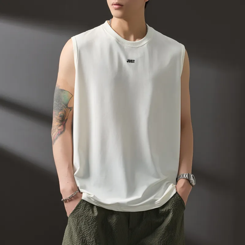 WOOD SOON Tank Tops Men-15