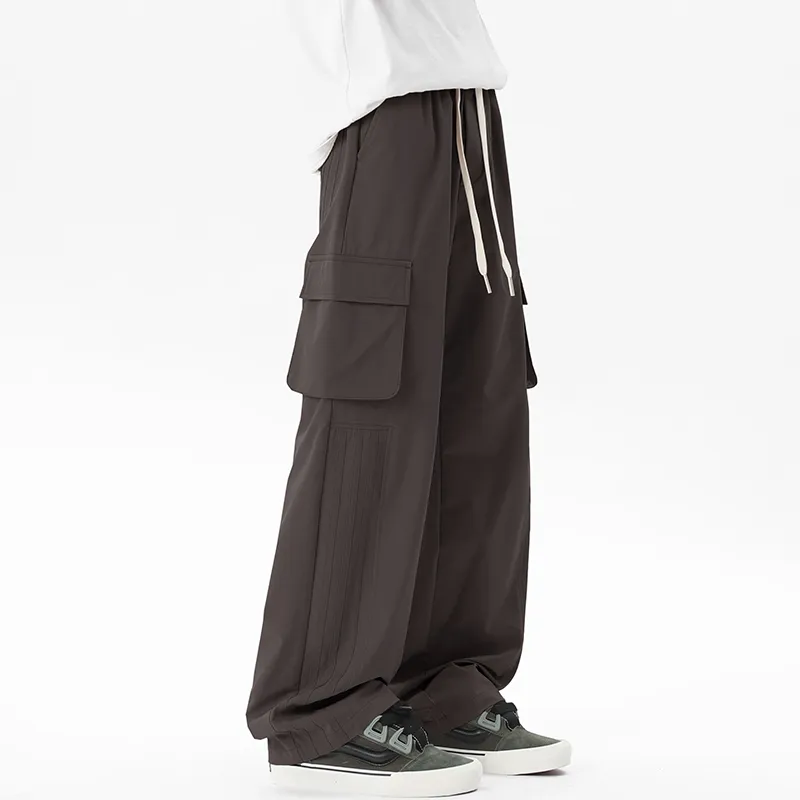 WOOD SOON Casual Pants Unisex-16