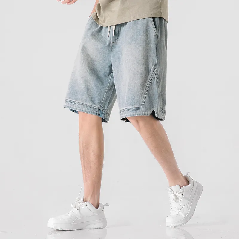 WOOD SOON Denim Shorts Men-6