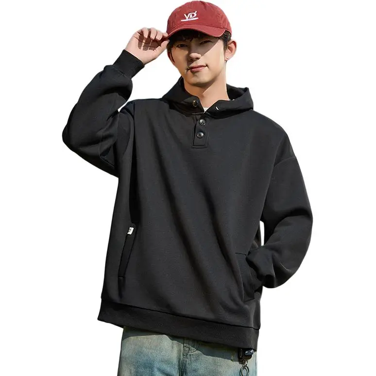 WOOD SOON Vintage Loose Fit Trendy Versatile Pullover Top Unisex-2