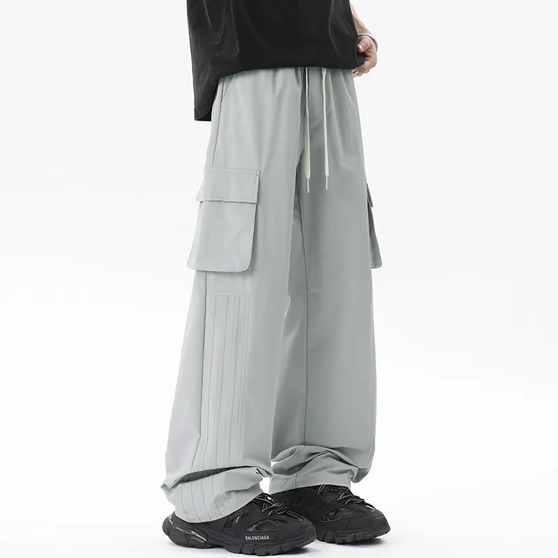 WOOD SOON Casual Pants Unisex-10