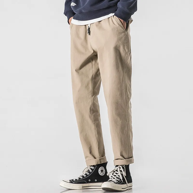 WOOD SOON Casual Pants Unisex-12