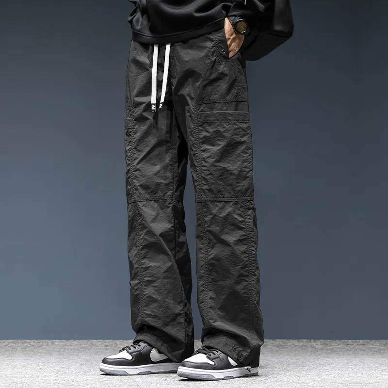 WOOD SOON Casual Pants Unisex-3