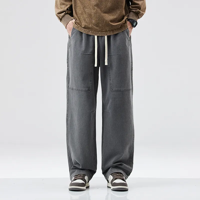 WOOD SOON Casual Pants Men-14