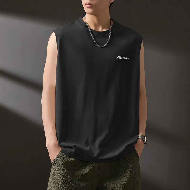 WOOD SOON Tank Tops Men-5