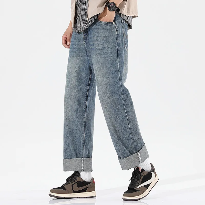 WOOD SOON Jeans Men's Denim Blue-8