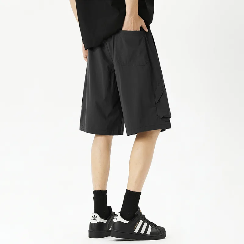 WOOD SOON Outdoor Casual Trendy Brand Japanese Style Sports Knee Length Pants Unisex-12