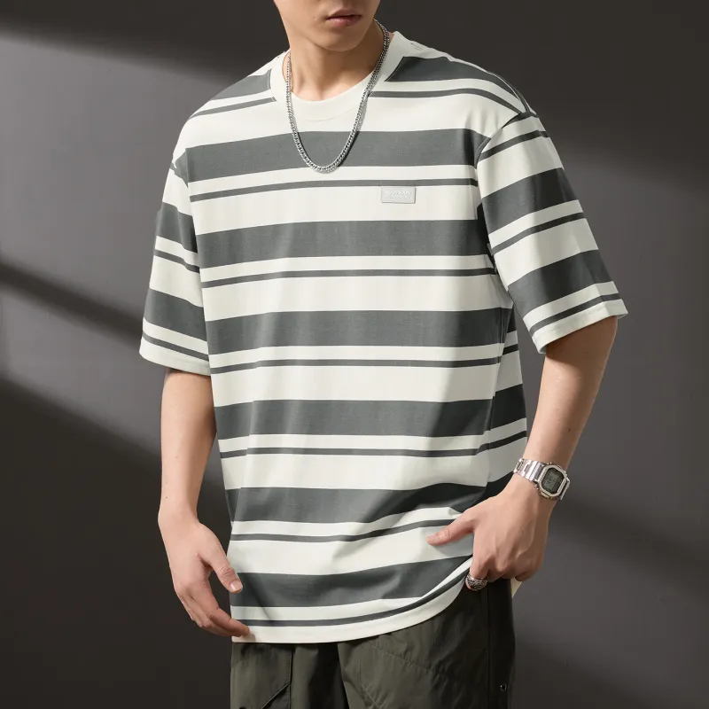 WOOD SOON Men's Summer Thin Trendy Brand T Shirt Unisex-12