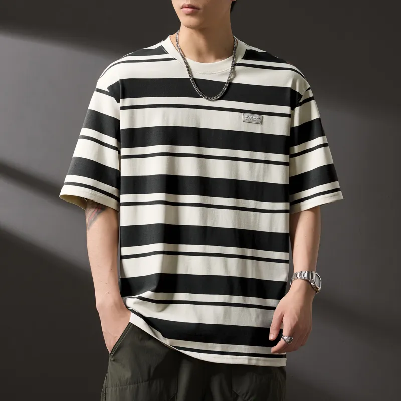 WOOD SOON Men's Summer Thin Trendy Brand T Shirt Unisex-5