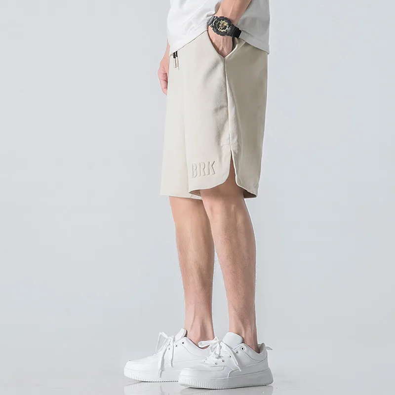 WOOD SOON Knee Length Knitted Fabric Sweatpants Sports Pants Men's-7