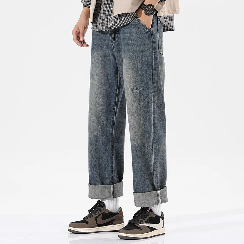 WOOD SOON Jeans Men's Denim Blue-12