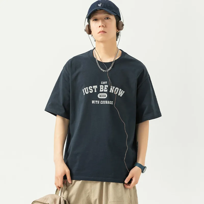 WOOD SOON T Shirt Men's Dark Blue-5