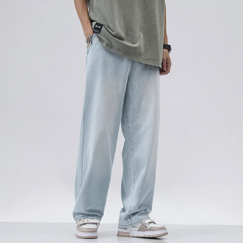 WOOD SOON Jeans Men's Light Blue-5