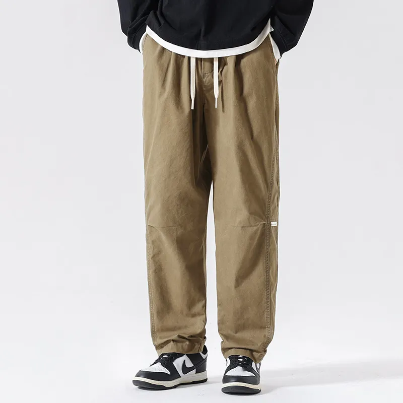 WOOD SOON Casual Pants Unisex-13