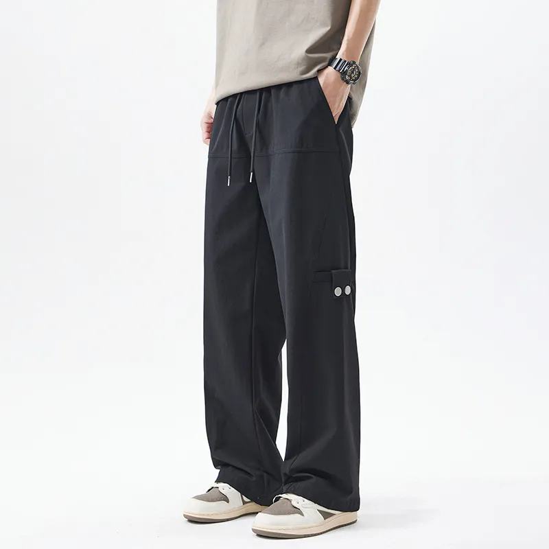 WOOD SOON Casual Pants Unisex-4