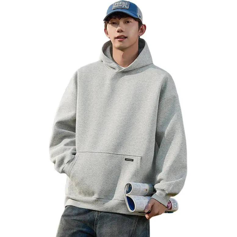 WOOD SOON Japanese Style Trendy Coat Loose Fit Versatile Men's Top Unisex-4