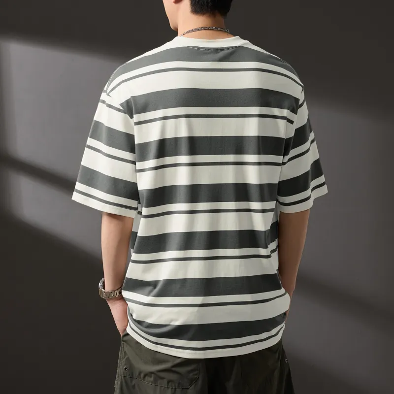 WOOD SOON Men's Summer Thin Trendy Brand T Shirt Unisex-13