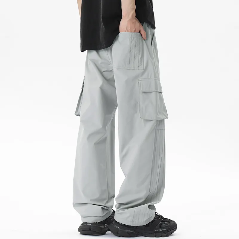 WOOD SOON Casual Pants Unisex-9