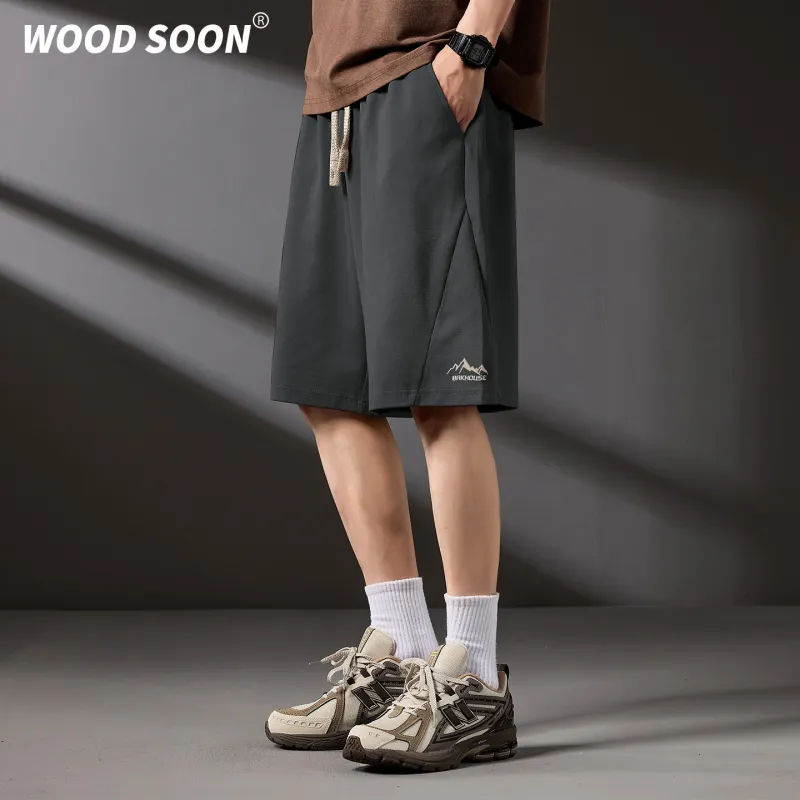 WOOD SOON Casual Shorts Unisex-1