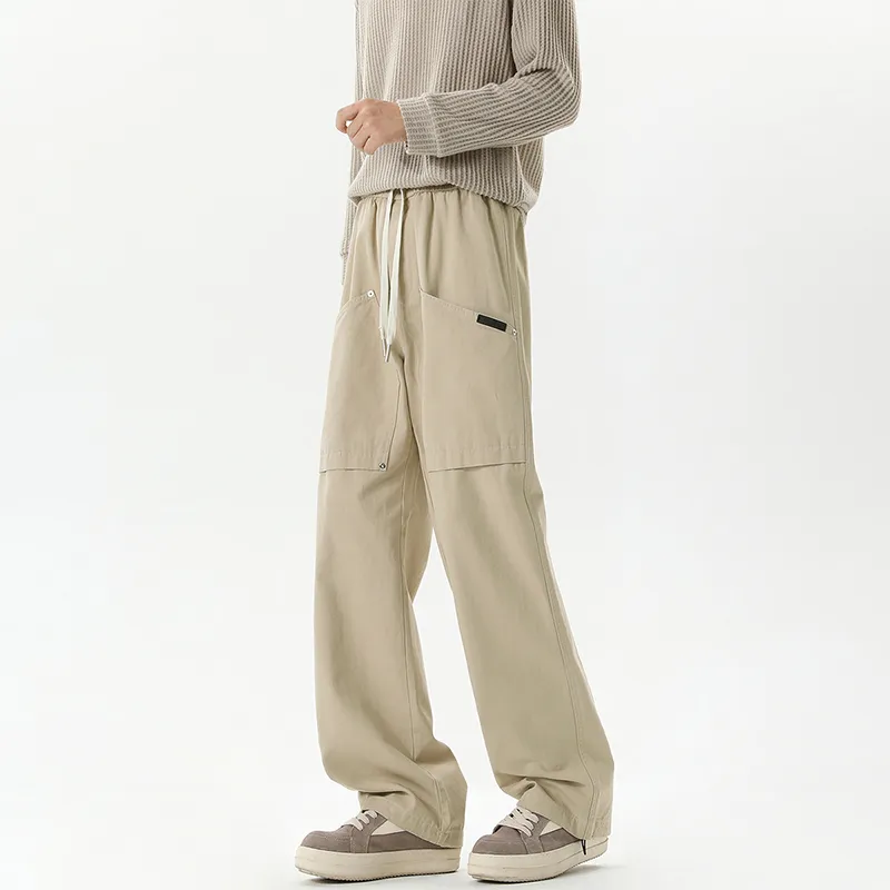 WOOD SOON Casual Pants Unisex-3