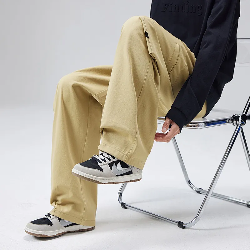 WOOD SOON Casual Pants Unisex-11
