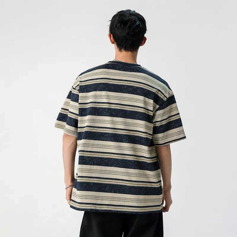 WOOD SOON T Shirt Unisex Navy Blue-3