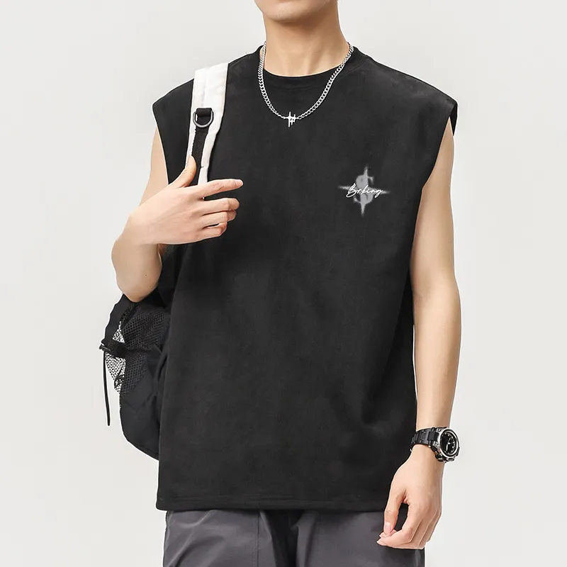WOOD SOON Tank Tops Men-3