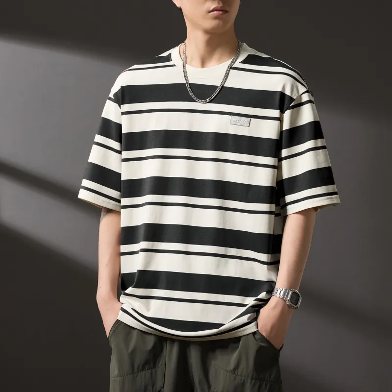 WOOD SOON Men's Summer Thin Trendy Brand T Shirt Unisex-6