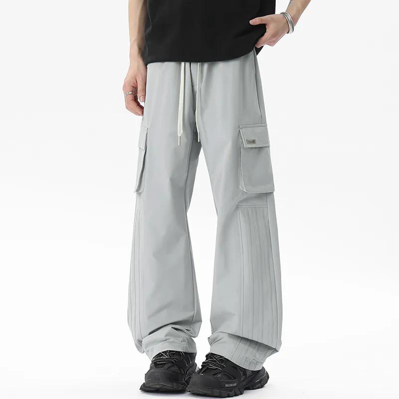 WOOD SOON Casual Pants Unisex-7