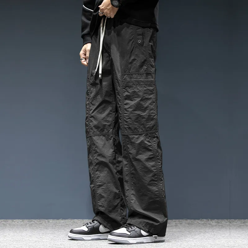 WOOD SOON Casual Pants Unisex-4