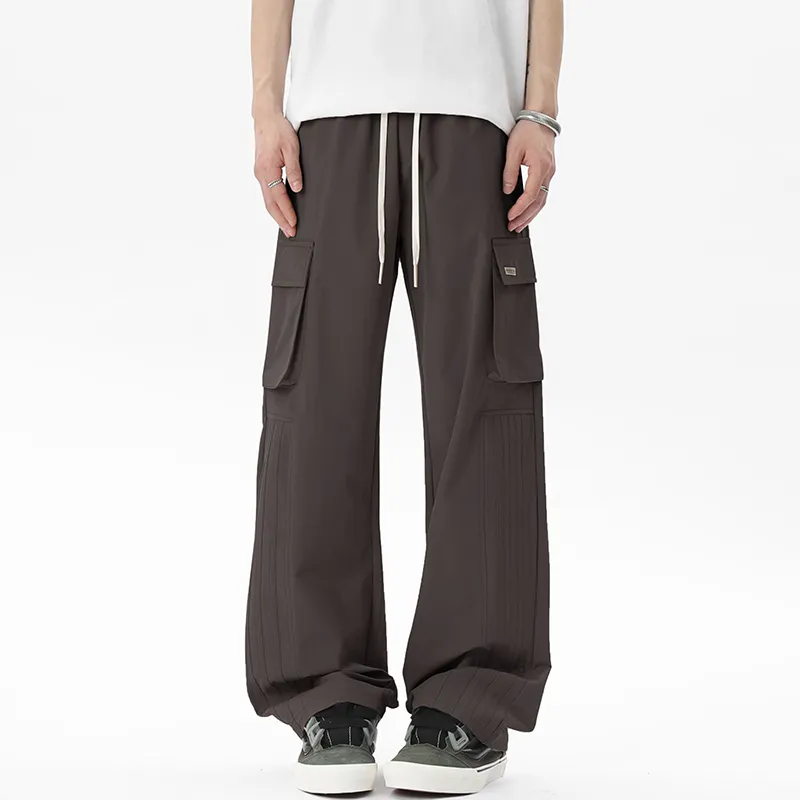 WOOD SOON Casual Pants Unisex-13