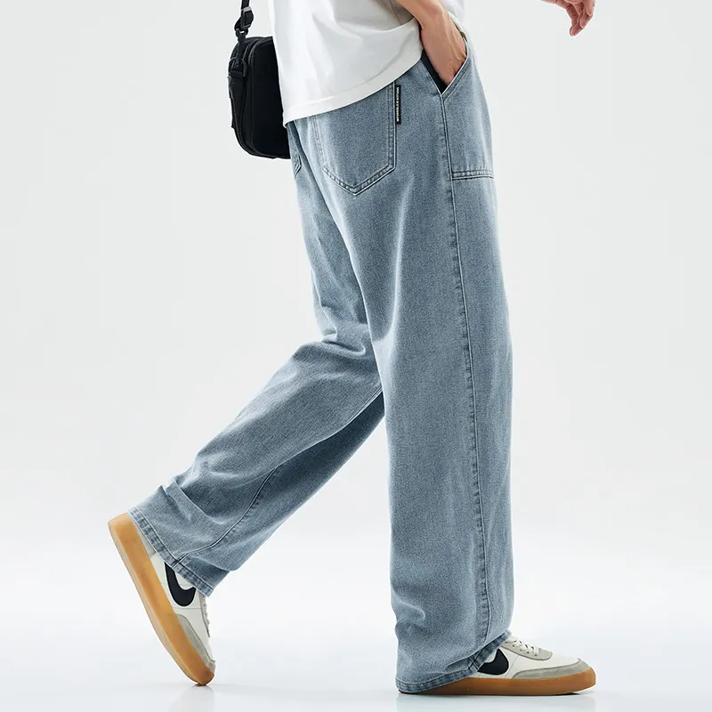 WOOD SOON Jeans Unisex Denim Blue-10
