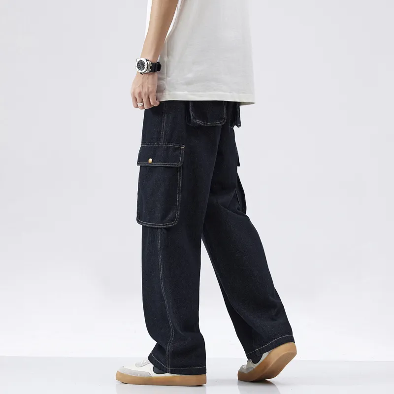WOOD SOON Straight Leg Jeans Men's-23