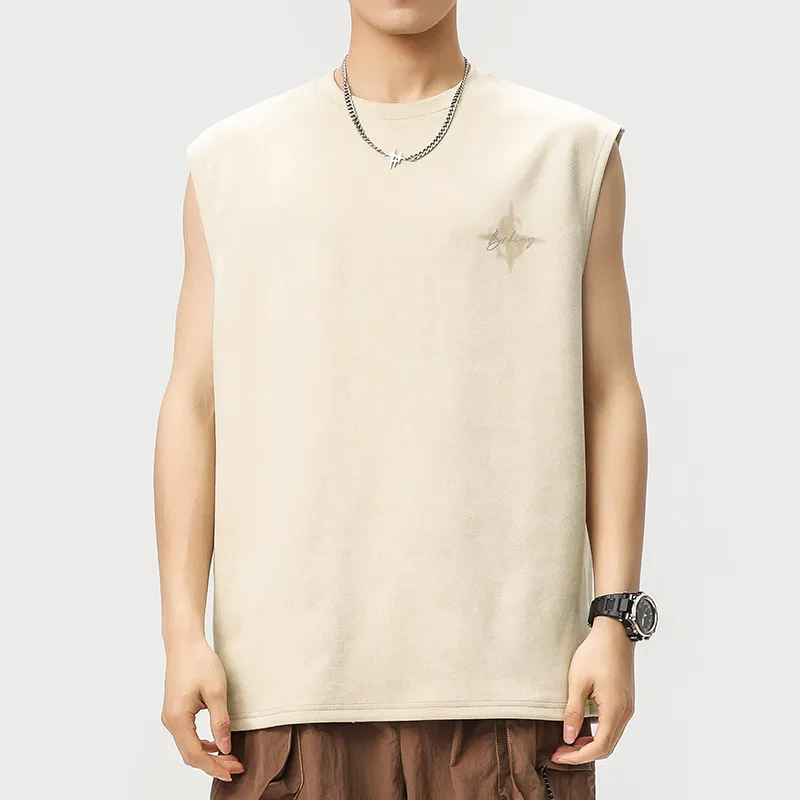WOOD SOON Tank Tops Men-8