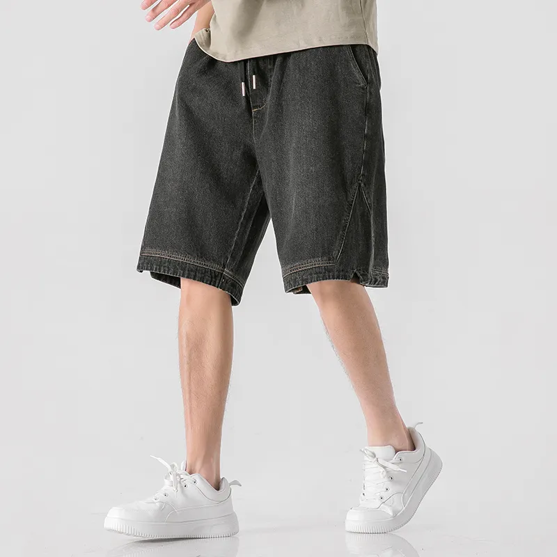 WOOD SOON Denim Shorts Men-13