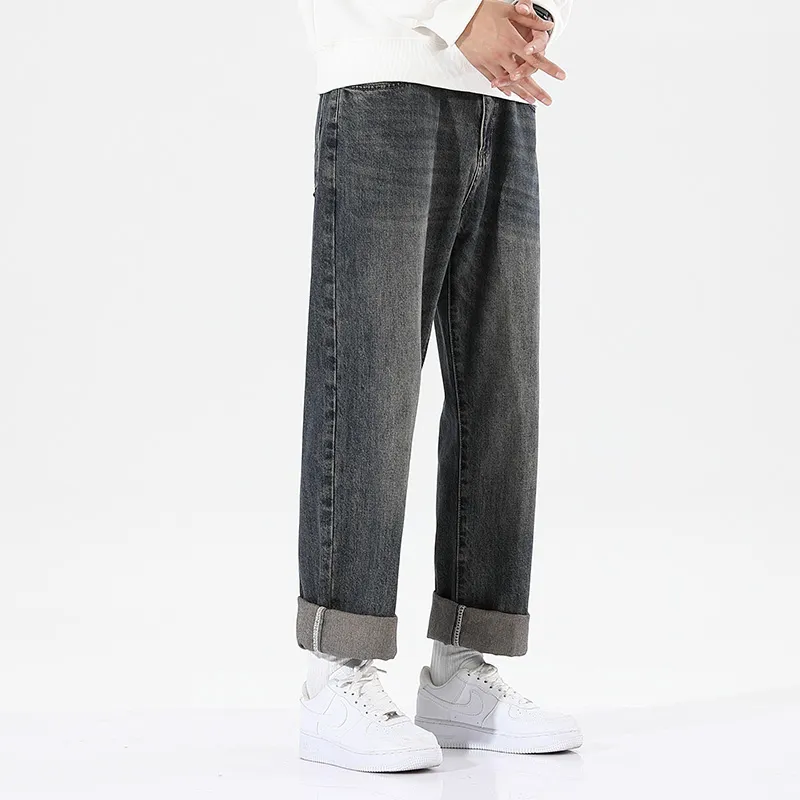 WOOD SOON Jeans Men's Nostalgic Blue-13